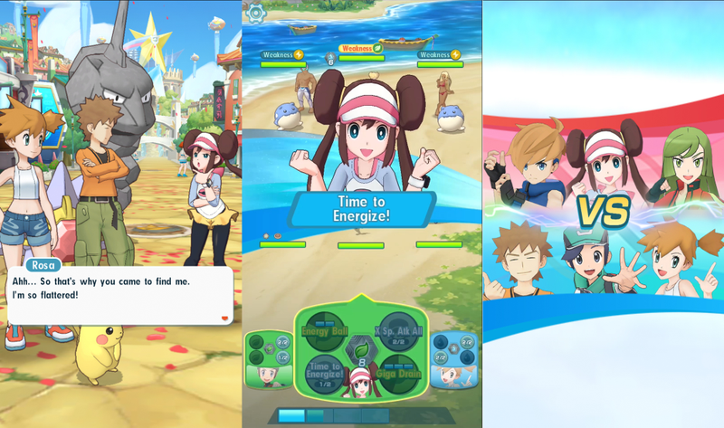 Illustration for article titled Pokémon Masters Brings Real-Time Team Battles To Mobile This Summer